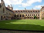 Pembroke College, the buildings surrounding Old Court (except the Chapel and Cloister) and Ivy Court