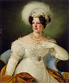 Portrait of Countess Cecilia of Auersperg, by Giuseppe Tominz, 1822