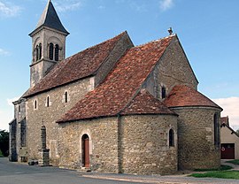 The Church of Saint-Martin [fr], in Vic