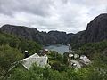 Looking towards the head of the fjord