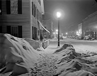 Snowy night in 1940