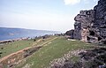 Yoros Castle inside walls, Bosporus view