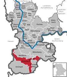 Amorbach – Mappa