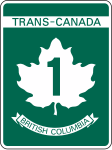 Trans-Canada Highway marker.