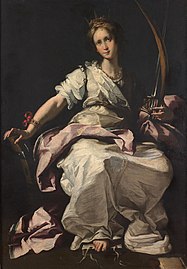 Bernardo Strozzi, St. Catherine of Alexandria, 1615