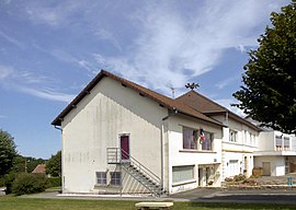 The town hall in Blamont