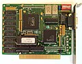 Card using C&T "Super EGA" dual-chip chipset