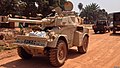 Chadian Eland on patrol in the Central African Republic