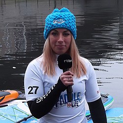 Charline Van Snick vuonna 2016.