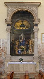 Copy of the altarpiece by Giovanni Bellini