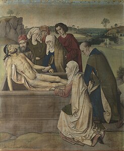 The Entombment, by Dieric Bouts