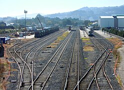 Voies de la gare.