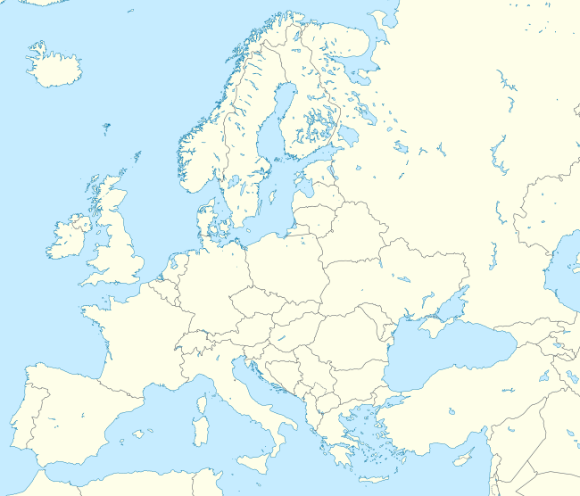 2010–11 UEFA Europa League is located in Europe