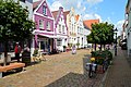 Streetview with Dutch architecture