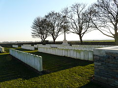 Le cimetière britannique.