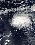 Hurricane Gordon at peak intensity