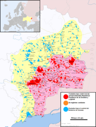 Mars 2015 Debaltseve a été reprise par les séparatistes prorusses le 18 février.