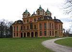 Schloss Favorite, 1730, jakt- och lustslott i Rastatt-Förch, Tyskland.