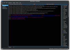 Скриншот программы Konversation