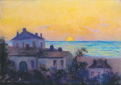 Léon Printemps, Sunrise at Île d'Yeu, 1925.