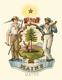 Maine state coat of arms
