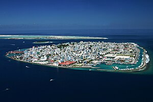 Malé, capital of the Maldives
