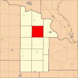 Location in Dixon County