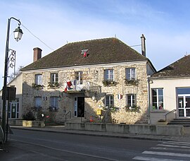 The town hall in Marles-en-Brie