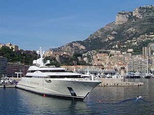 Pelorus i Port Hercule i La Condamine i Monaco, 2005.