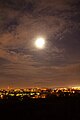 Conjunction of Jupiter and Moon