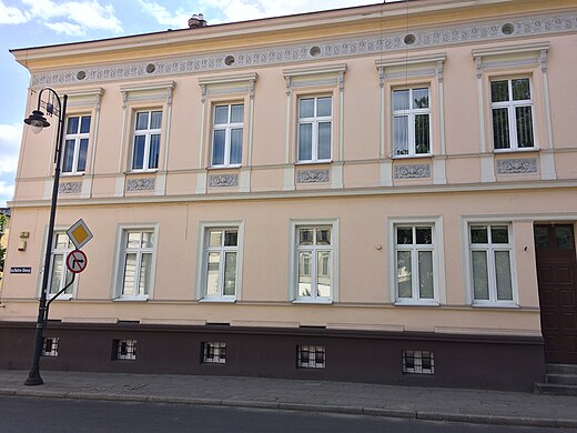 Facade on Piotra Skargi Street