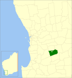 Contea di Narrogin – Mappa