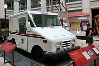 Grumman LLV on display at the National Postal Museum, Washington, DC