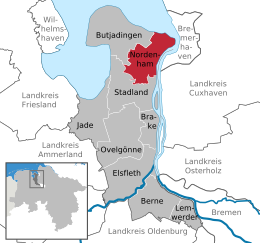 Nordenham – Mappa