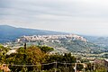 The town of Orvieto.