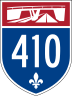 Autoroute 410 marker