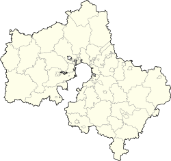 Dubna is located in Moscow Oblast