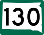 Highway 130 marker