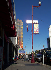 Image of a street in the Mission District District
