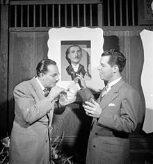 Shep Fields and Beneke, Glen Island Casino, New Rochelle, N.Y., May 16, 1947. Photograph by William P. Gottlieb.