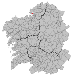 Mugardos – Mappa