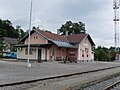 Train station in Škofljica