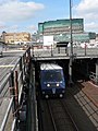 Sir William Heygate emerging from Shore terminus in 2008.