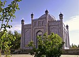The Mausoleum of Sultan Satuq Bughra Khan, the first Muslim khan of Kara-Khanid Khanate, in Artush, Xinjiang