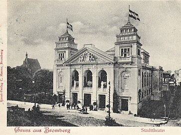 Main facade, 1905