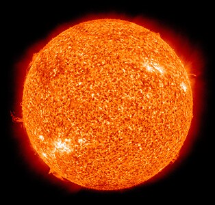 Sun, by NASA/SDO