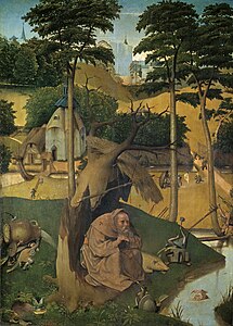 The Temptation of St Anthony, by Hieronymus Bosch