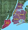 Map of Staten Island