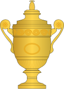 Représentation du Wimbledon Trophy.