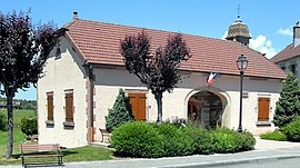 The town hall in Écromagny